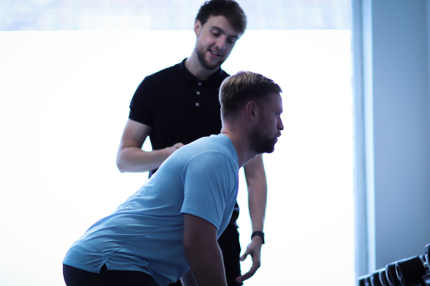 A private coaching session in progress